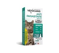 Pipette antiparasitaire Spot-On Chats X4 4x1,2 mL puces