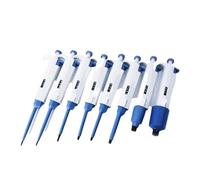 Pipette de laboratoire 0,1:10 ml Pipeta Micropipette numérique à canal réglable manuellement Équipement Pipettes, Résistant aux produits chimiques(20-200ul)