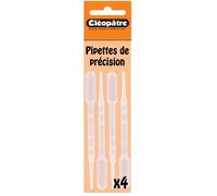 Cléopâtre – Pipette de précision pour résine – graduées – Lot de 4