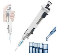 Pipette électronique à canal unique, volume réglable de 0,5 à 50 ml, avec embouts de 5 ml, distributeur continu 48 fois pour la recherche chimique et scientifique