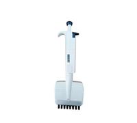 Pipette entièrement manuelle réglable à 12/8 canaux Pipette multicanaux for laboratoire de chimie scolaire(12channel50-300ul)