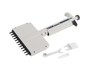 Pipette manuelle de transfert de 12 canaux, 0,5, 10μl, pour l'enseignement, la recherche scientifique, l'échantillonnage