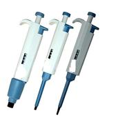 Pipette manuelle monocanal réglable, pointes de 20 à 200 µl/100 1000 µl, compte-gouttes,Haute précision(0.1-2.5ul)