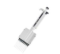 Pipette multicanal, équipement de laboratoire chimique, Micropipette numérique réglable, 8 canaux, 12 canaux(8 Channels 0.5-10ul)