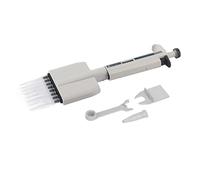 Pipette multicanal Zenithaur 8 canaux, 50 à 300 μl de micropipette ergonomique volume variable réglable avec affichage numérique pour une utilisation en laboratoire et en