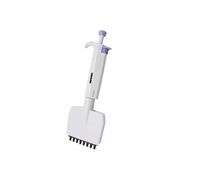 Pipette multicanaux 8/12 canaux à réglage manuel MicroPipette de laboratoire 121°C, Résistant aux produits chimiques(8channel 10-100ul)