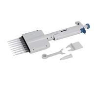 Pipette Multicanaux à 8 Canaux, Micropipette Réglable 50-300μl