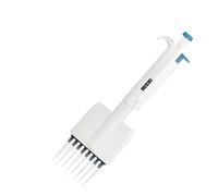 Pipette multicanaux à volume variable 0,5 μl-300 μl, micropipette manuelle numérique réglable 8/12 canaux,Haute précision(8 Channels 0.5-10ul)