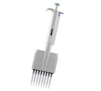 Pipette multicanaux mécanique à volume réglable huit canaux de laboratoire douze,Haute précision(8 channel 50-300ul)