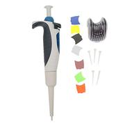 Pipettes à volume variable réglables manuellement à canal unique de haute précision Pipette de micro-transfert Pipette ergonomique Facile à contrôler pour laboratoire Plastique