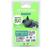 Pipettes Antiparasitaire VETOCANIS Ingrédients Bio pour Chats G