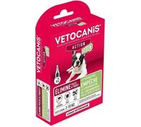 Pipettes antiparasitaire - VETOCANIS - Pipettes Action Duo 67mg/20mg Solution pour Petits Chiens