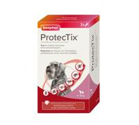 BEAPHAR - PROTECTIX® Solution Spot-on pour Chiens (4-10 kg) - Pipettes antiparasitaires - Protège Contre 6 parasites différents de 2 à 4 semaines (tiques, puces, moustiques...) - 3 pipettes de 1ml