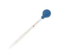 Pipettes Graduées en Verre pour Transfert à Goutte de Liquides 1ml 2ml 3ml 5ml - D Transparent