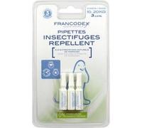 Pipettes Insectifuges Chien 3 Pipettes De 2 Ml G