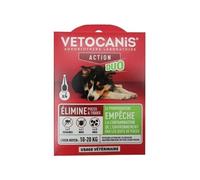 Pipettes - x4 Pipettes Anti-puces et tiques Duo 134mg/40mg pour Chiens Moyens