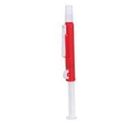 Pipetteur de Laboratoire 25000 Μl en Plastique Rouge pour Recherche | Entretien Facile, Résistance Chimique, Confort Ergonomique, Réglage Fin du Volume, Usage en Laboratoire