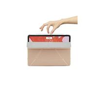 Pipetto Origami - Etui à rabat pour tablette - polyuréthane - clair, rose gold - 11" - pour Apple 11-inch iPad Pro (1ère génération)