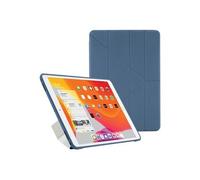 Pipetto Origami - Etui à rabat pour tablette - polyuréthane, polyuréthanne thermoplastique (TPU) - marine - 10.2" - pour Apple 10.2-inch iPad (7ème