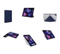 Pipetto Origami - Étui à rabat pour tablette - polyuréthanne thermoplastique (TPU) - bleu foncé - 11" - pour Apple 11-inch iPad Pro (1ère génération, 2e génération, 3ème génération) Bleu Foncé G