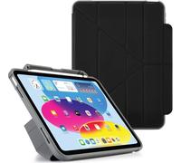 Pipetto Origami No2 Pencil Shield Case, iPad 10. Gen. (2022), noir