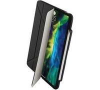 Pipetto Origami Pencil - Étui à rabat pour tablette - polyuréthane, polycarbonate, polyuréthanne thermoplastique (TPU) - noir - 10.9" - pour Apple 10.9-inch iPad Air (4ème génération) Noir G