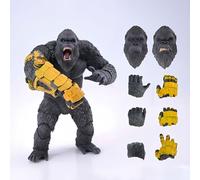 Pipigirl Hiya King of Monsters Movie Monster Series Action Figure, 15,2 cm Poupées exquises King Kong, modèle de décoration à collectionner