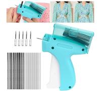 Pipihome Fixateur Rapide Pour Vêtements, Quick Clothing Fixer, Micro Stitch Gun, Mini Machine à Coudre avec 5 Aiguilles, 1000 Micro Attaches, Pistolet à Ourlet pour Vêtements