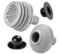 Pipihome Kit de pièces de Rechange d'entrée et de Sortie d'eau de Piscine Hors, Pièce de Rechange pour Accessoires de Piscine Intex/Coleman(1 Set)