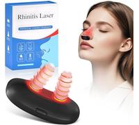 Pipihome Respirelief Red Light Nasal Therapy Instrument, Instrument de Thérapie Nasale à Lumière Rouge pour Le Nez, Respirelief Appareil de Thérapie Nasale à Lumière Rouge élimine la Congestion Nasale