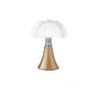 Martinelli Luce Pipistrello 1965 Lampe à Poser Mini Laiton