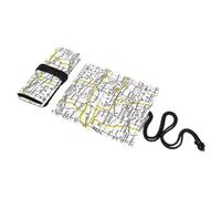 pipisweet 12/24/36/48/72 trous imprimé jungle caduque toile rideau crayon coloré sac à crayons esquisse trousse à crayons trousse à crayons, B x 10, 48 holes