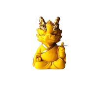 pipisweet Ensemble de vaisselle chinoise en grès vert - Dragon Tea Pet Zen - Décoration de luxe en céramique (B 6,2 x 5,3 x 10 cm)