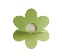 pipisweet Étagère murale flottante bohème en cristal pour chambre à coucher, salon, étagères murales en bois décoratives (vert)