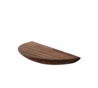 pipisweet Étagère murale semi-circulaire en bois massif à suspendre pour projecteur, support de rangement, décoration d'intérieur (A-L)