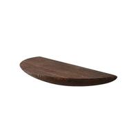 pipisweet Étagère murale semi-circulaire en bois massif à suspendre pour projecteur, support de rangement, décoration d'intérieur (A-s)