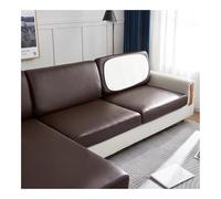 pipisweet Housse de coussin de canapé extensible et imperméable en cuir synthétique, facile à nettoyer - Pour animaux de compagnie et enfants (couleur 4, taille XL)