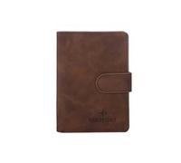 pipisweet Housse de passeport en cuir étanche pour passeport de voyage - Pour homme et femme, B Coffee, Taille unique