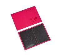 pipisweet Housse de protection pour passeport de voyage imprimée carte d'avion en polyuréthane, RS., Taille unique