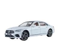 PIPJLCGE Réplique miniature de voiture 1:24 pour Benz E300l E-cless Mini simulation échelle en alliage métal modèle de voiture exquise décoration salon échelle véhicule moulé sous pression (blanc)