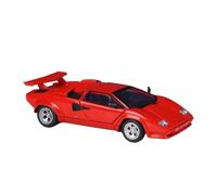 PIPJLCGE Réplique miniature de voiture 1:24 pour Lamborghini Countach Lp5000s Mini échelle statique en alliage de zinc pour vitrine, ornements, véhicule moulé sous pression (rouge)