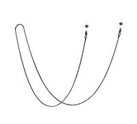 PIPJOY Chaîne de lunettes en acier inoxydable de qualité supérieure, support de lunettes de soleil fin en alliage de titane, supports de sangle de lunettes autour du cou