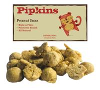 Pipkins Friandises en flocons d'arachides et de pois pour petits animaux - Friandises idéales pour lapins, cochons d'Inde et hamsters - Riche en protéines et fibres - 140 g