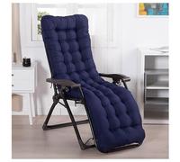 PIPOEI Coussin Chaise Longue Bain de Soleil 170 x 50 x 8 cm, Coussins de Rechange avec Dessus Antidérapant, Coussins de Chaise de Jardin pour Transat, Intérieur et Extérieur 03