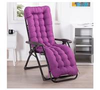 PIPOEI Coussin Chaise Longue Bain de Soleil 170 x 50 x 8 cm, Coussins de Rechange avec Dessus Antidérapant, Coussins de Chaise de Jardin pour Transat, Intérieur et Extérieur 05