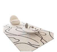 PIPOEI Tapis de Salon Doux et Moelleux en Fausse Fourrure Lavable et AntidéRapant Style Vintage Idéal pour Décoration Chambre Ou Salle à Manger 04,160 * 230cm