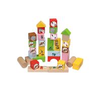 Pippi Animaux en peluche beige / vert / rose / rouge, Taille S-XXL