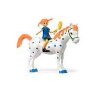 Pippi Animaux en peluche bleu marine / jaune foncé / orange foncé / blanc, Taille S-XXL