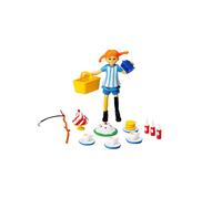 Pippi Animaux en peluche bleu / orange / rouge / blanc, Taille S-XXL