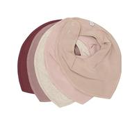 Pippi Babywear Lot de 5 bavoirs triangulaires, Tundra., taille unique